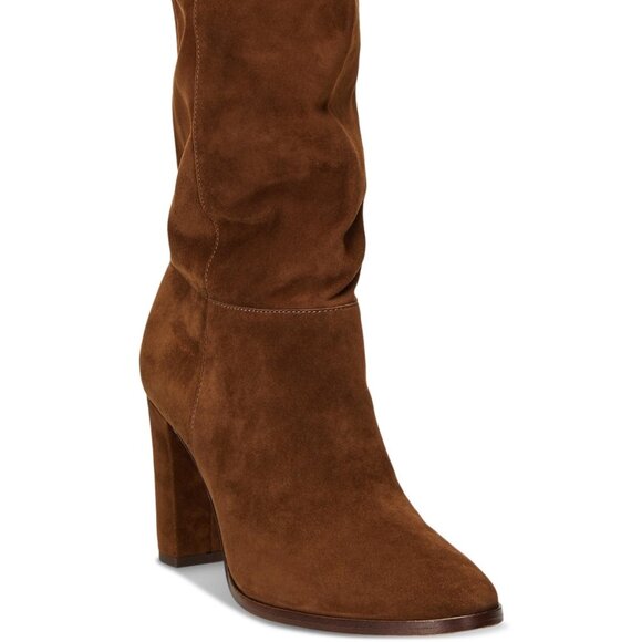 Lauren Ralph Lauren Shoes - Lauren Ralph Lauren Women's Artizan Ii Mid-Shaft Boots - Tobacco